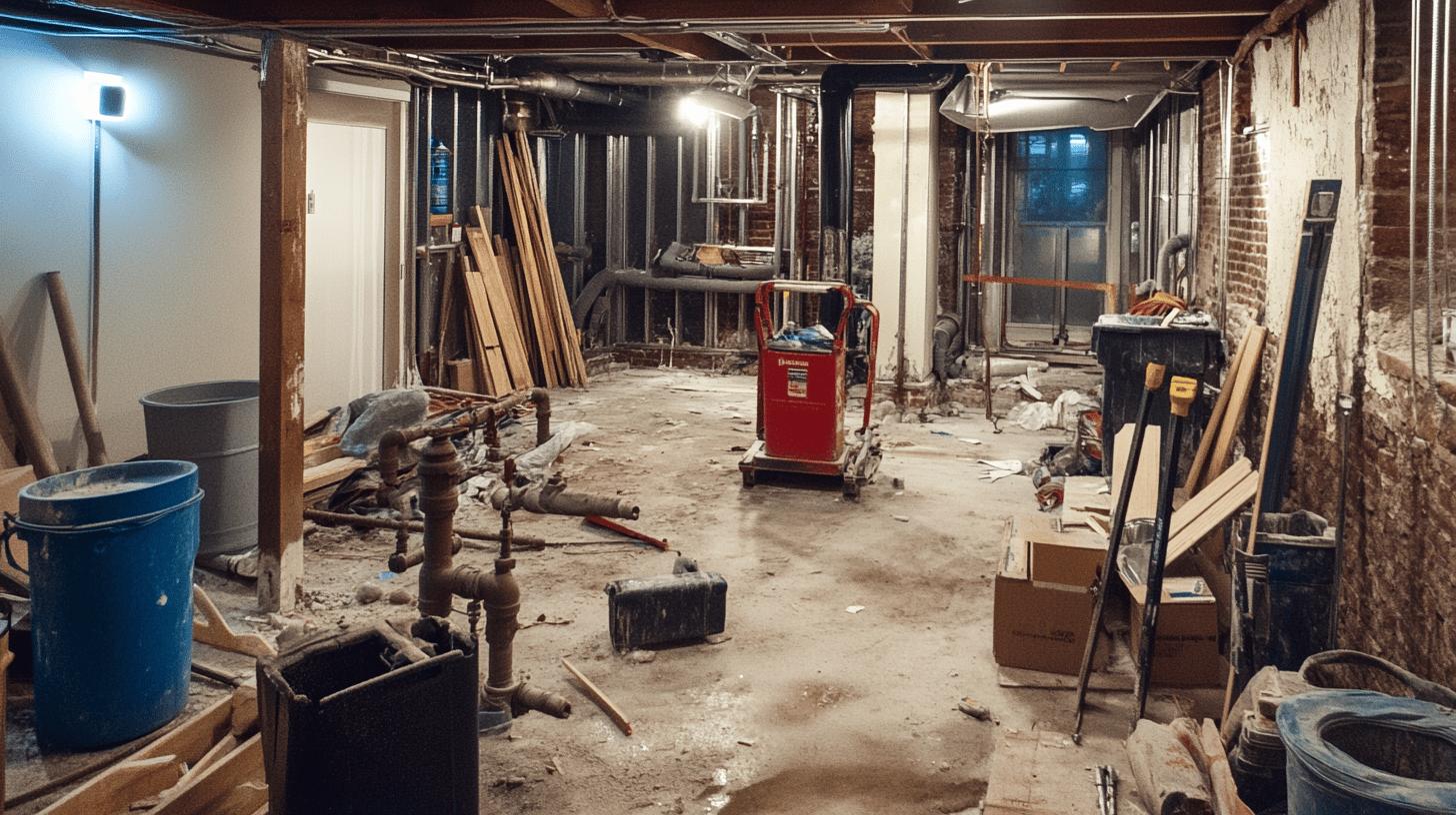 fixing a basement - can you plumb a basement bathroom easily?