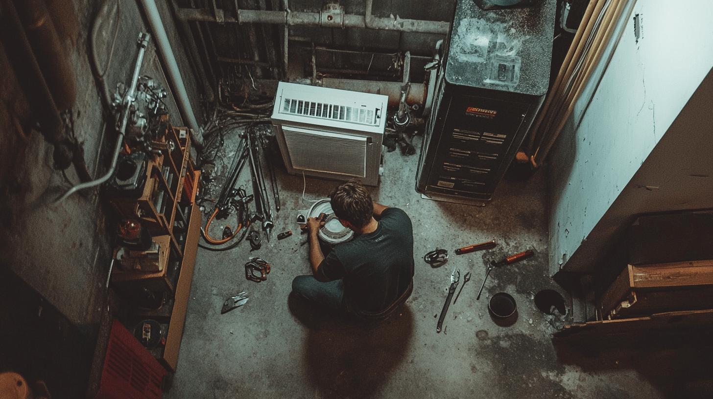 A Plumber Maintaining and Upgrading Air Purifiers.jpg