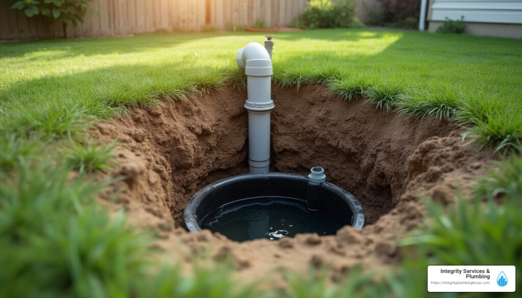 clean septic tank