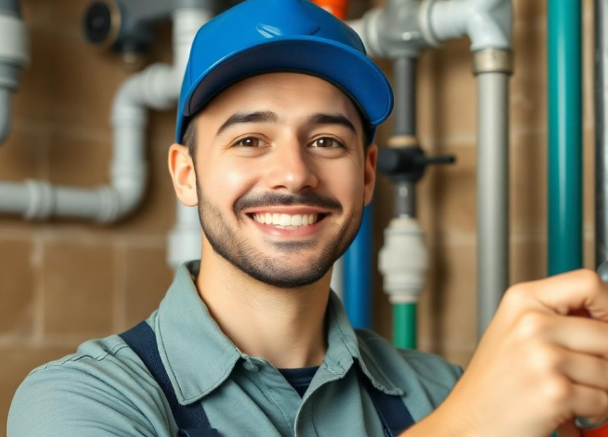 smiling plumber - noisy pipes fix in rio grande valley homes