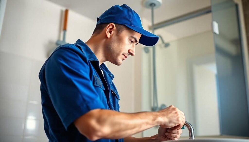 plumber working - Brownsville residential plumbing services